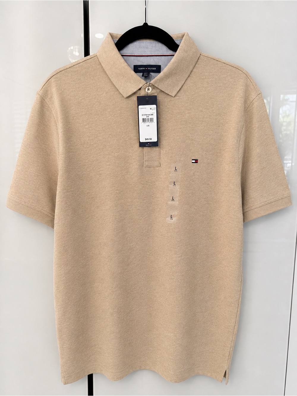 Tommy Hilfiger Men’s Tan Polo Shirt